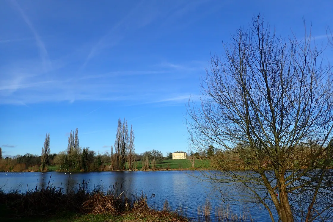 The lake at Danson Park, Bexleyheath