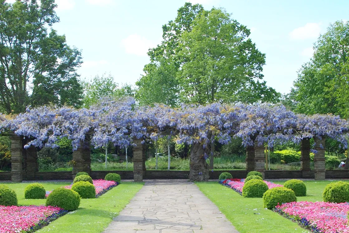 The gardens at Well Hall Pleasaunce, Eltham