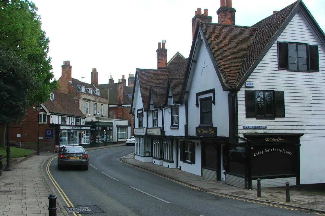 The old High Street, Sevenoaks