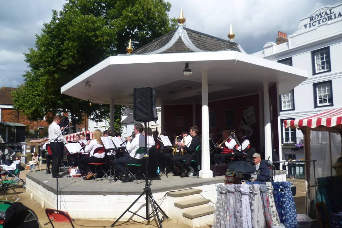 The Pantiles bandstand, Tunbridge Wells